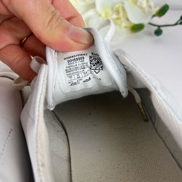 Keds womens Sneakers size 7 Leather White Platform - Picture 7 of 11